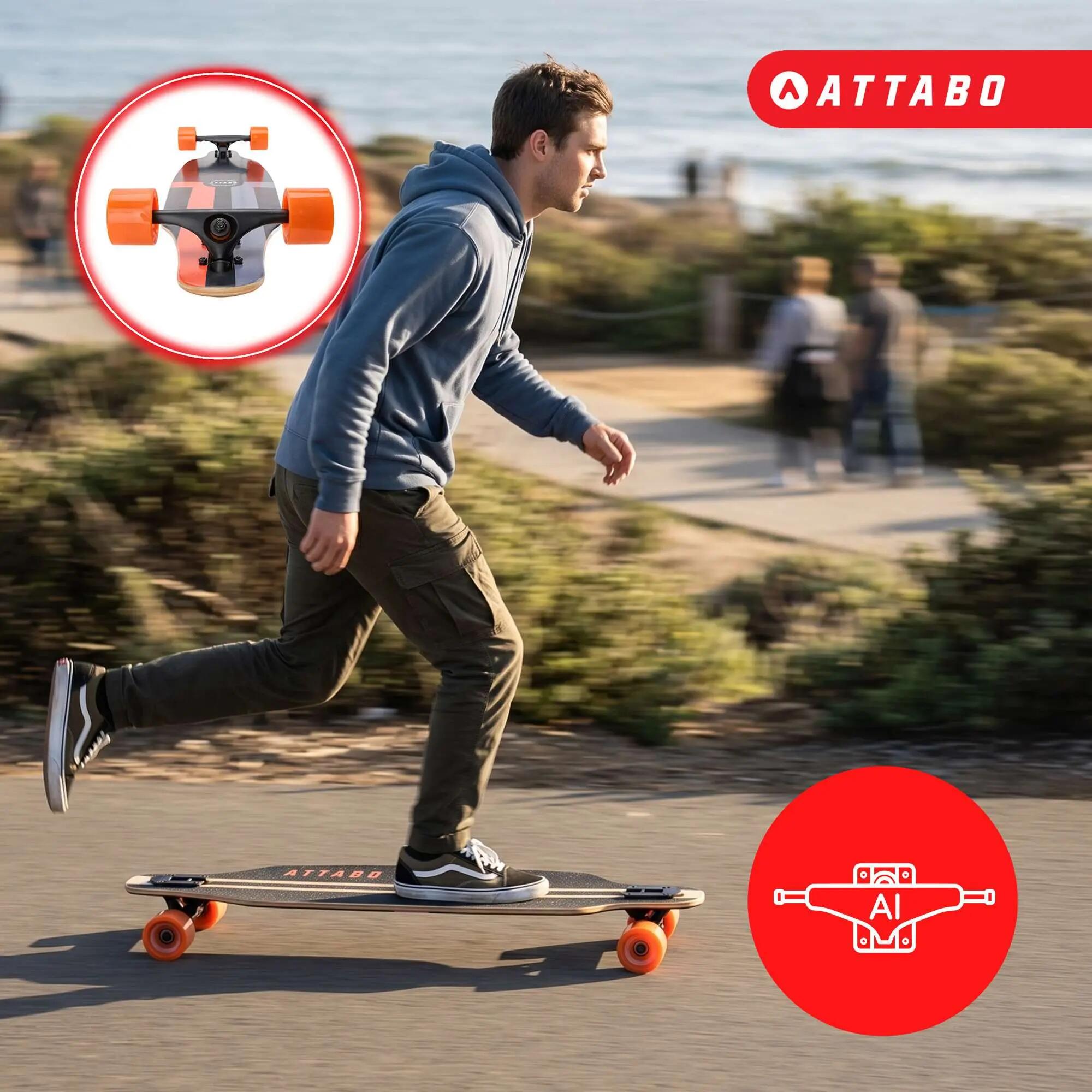 Longboard Flowrider ATTABO 7/7