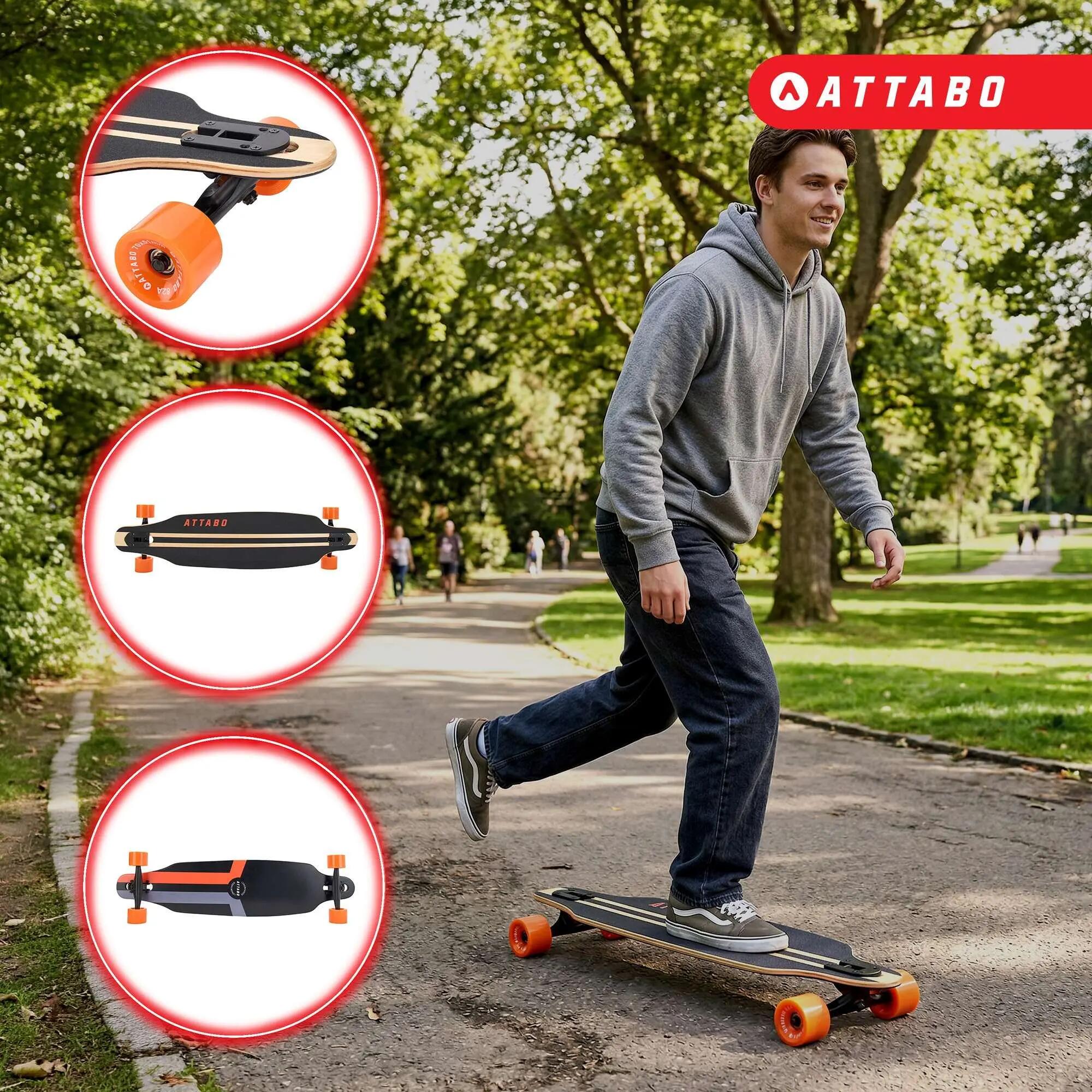Longboard Flowrider ATTABO 4/7