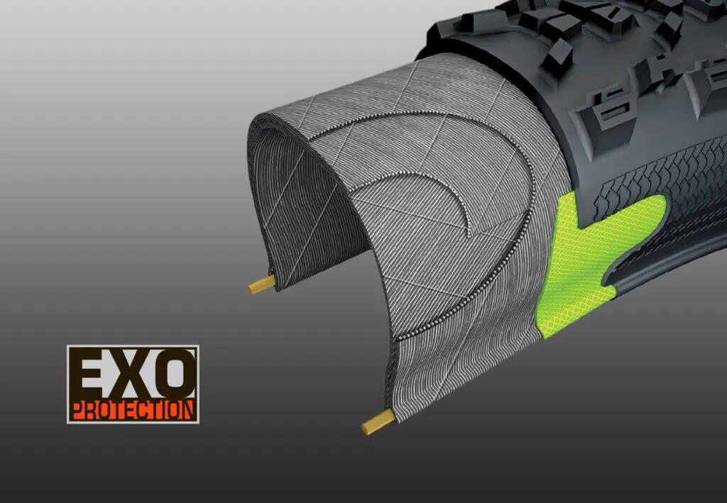 Pneu DTH - 20x1.75 - tr. souple - 120 TPI - Exo 2/3