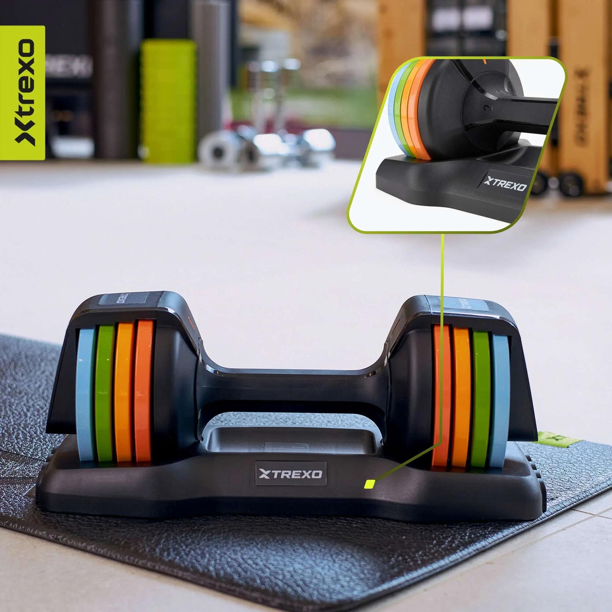 Haltère réglable XTREXO 11,5 kg 6/8
