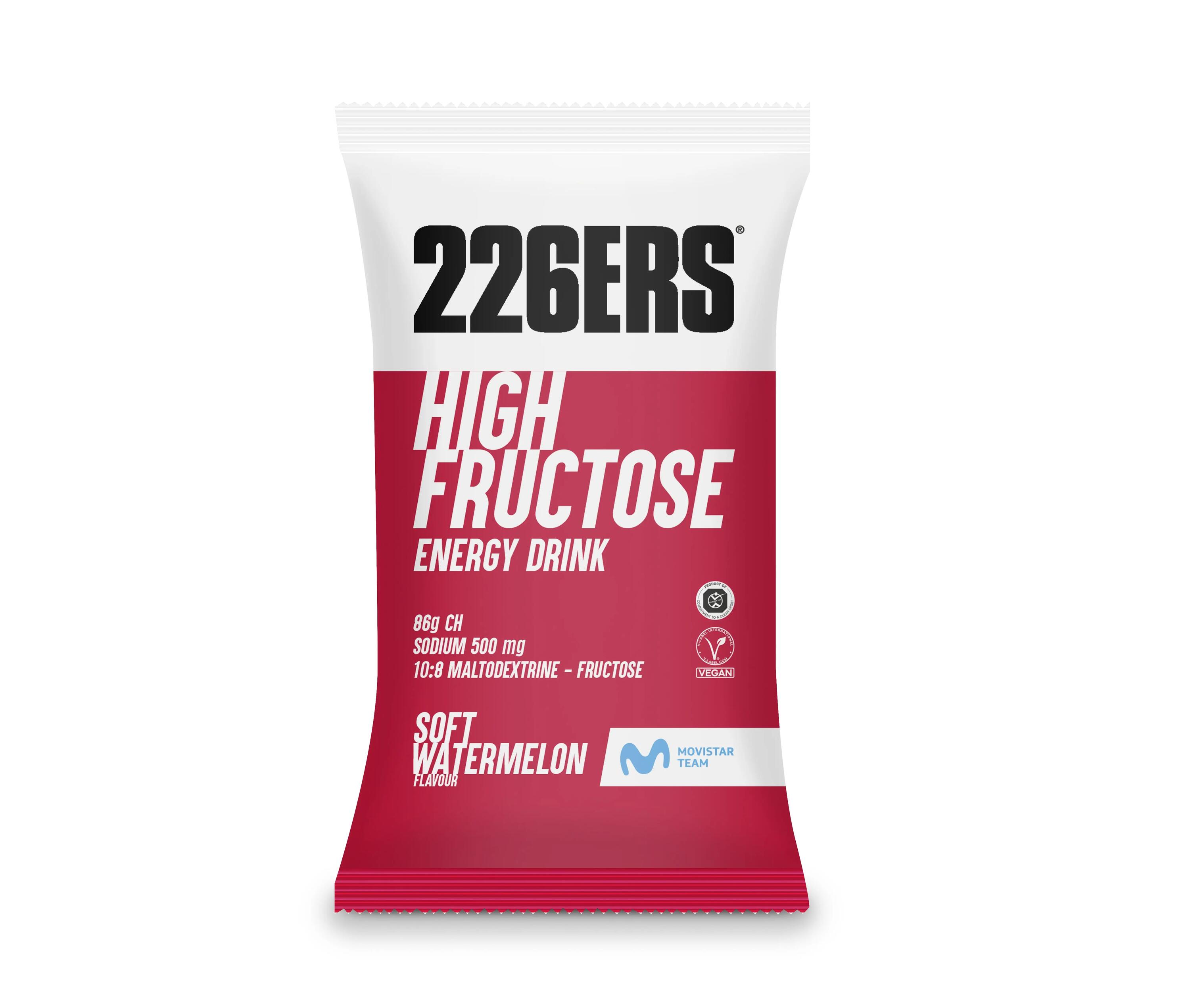 HIGH FRUCTOSE ENERGY DRINK 90g MONODOSE NEUTRAL 3/4