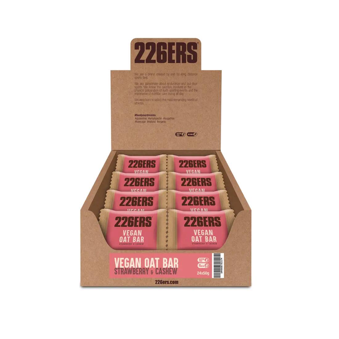 VEGAN OAT BAR 24x50g NOUGAT - TURRON 5/5