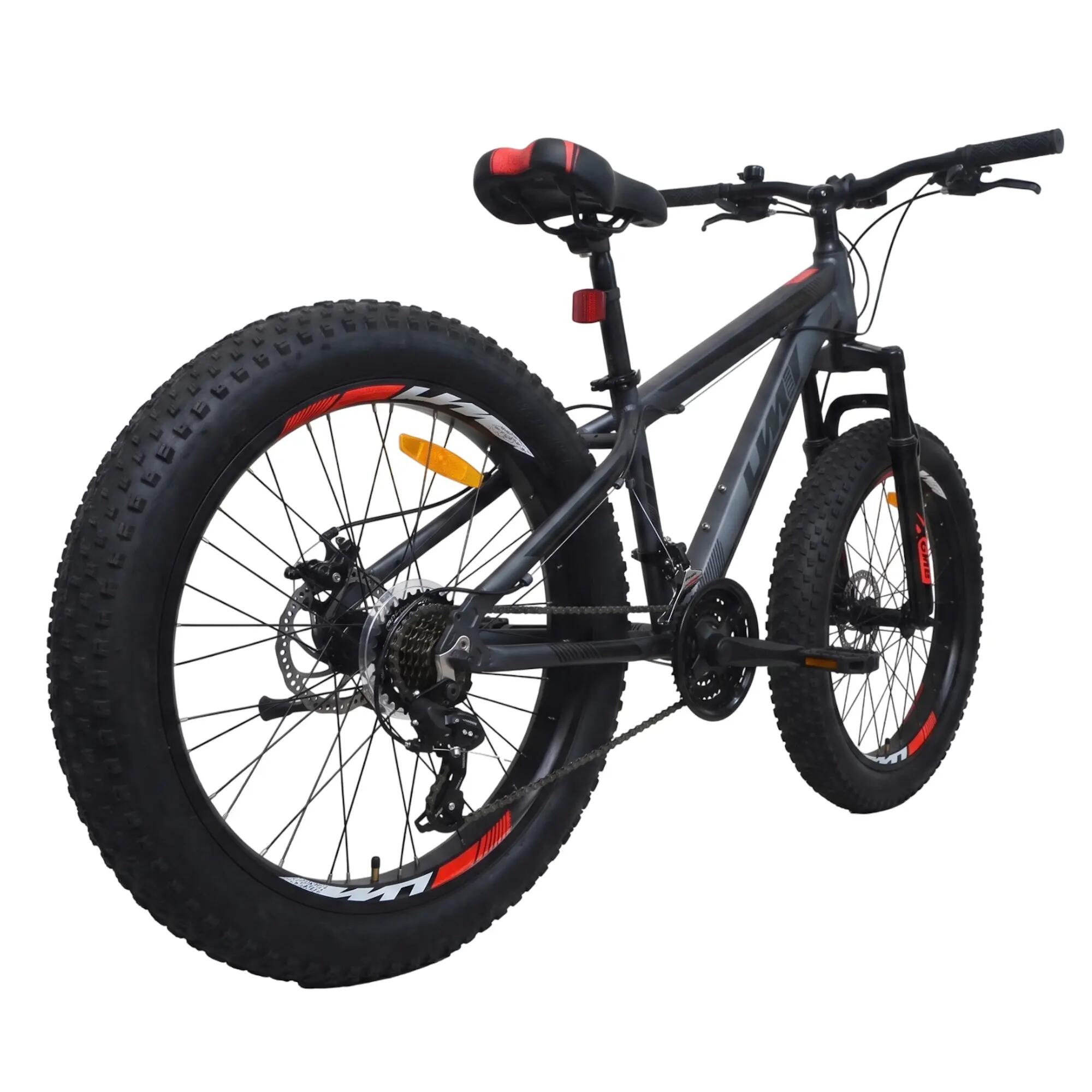 BICICLETA JUNIOR 24" UMIT SPARTAN X 24 GRIS 3/3