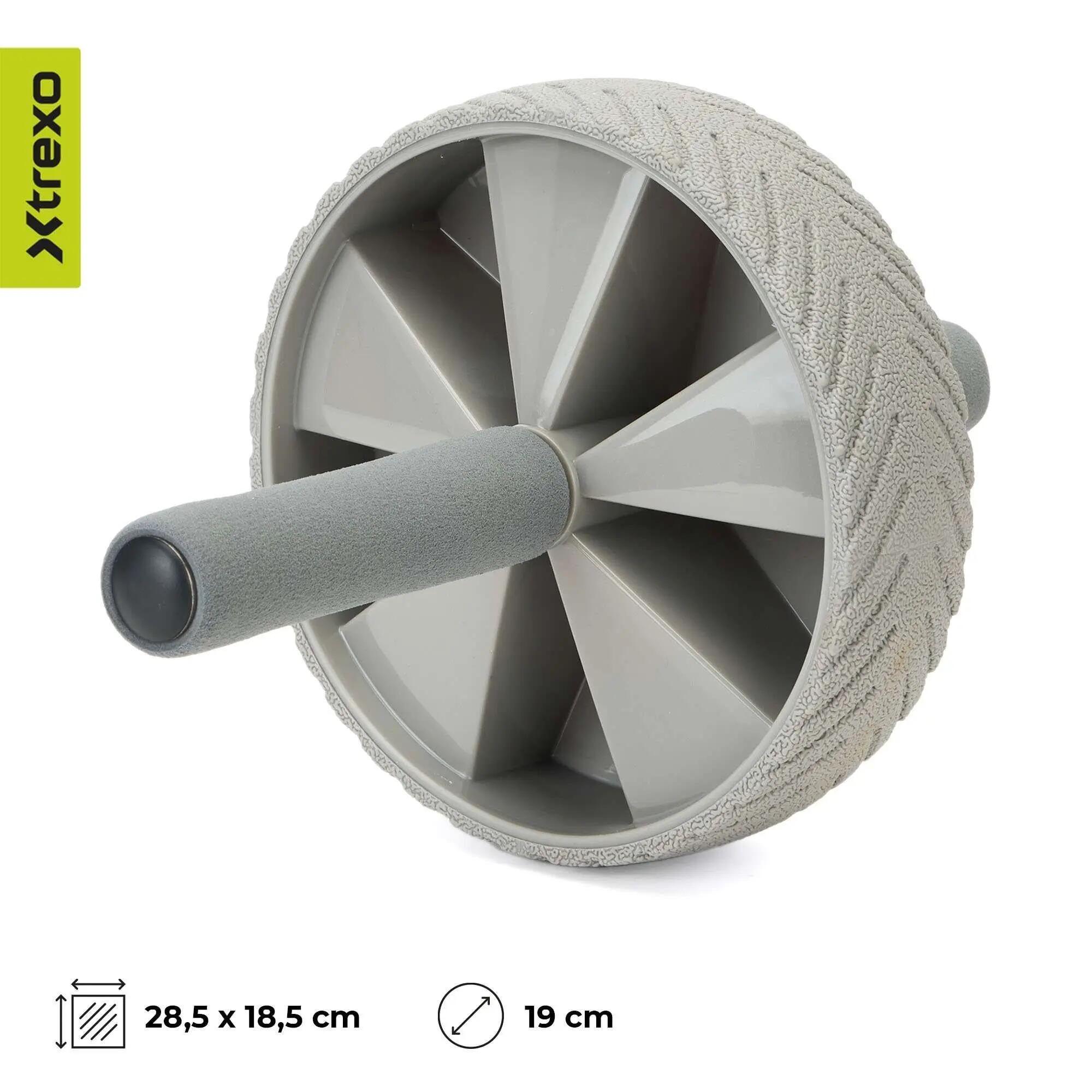 Roue d'exercice pour les muscles abdominaux XTREXO TXO-B4Z037-GY 3/7