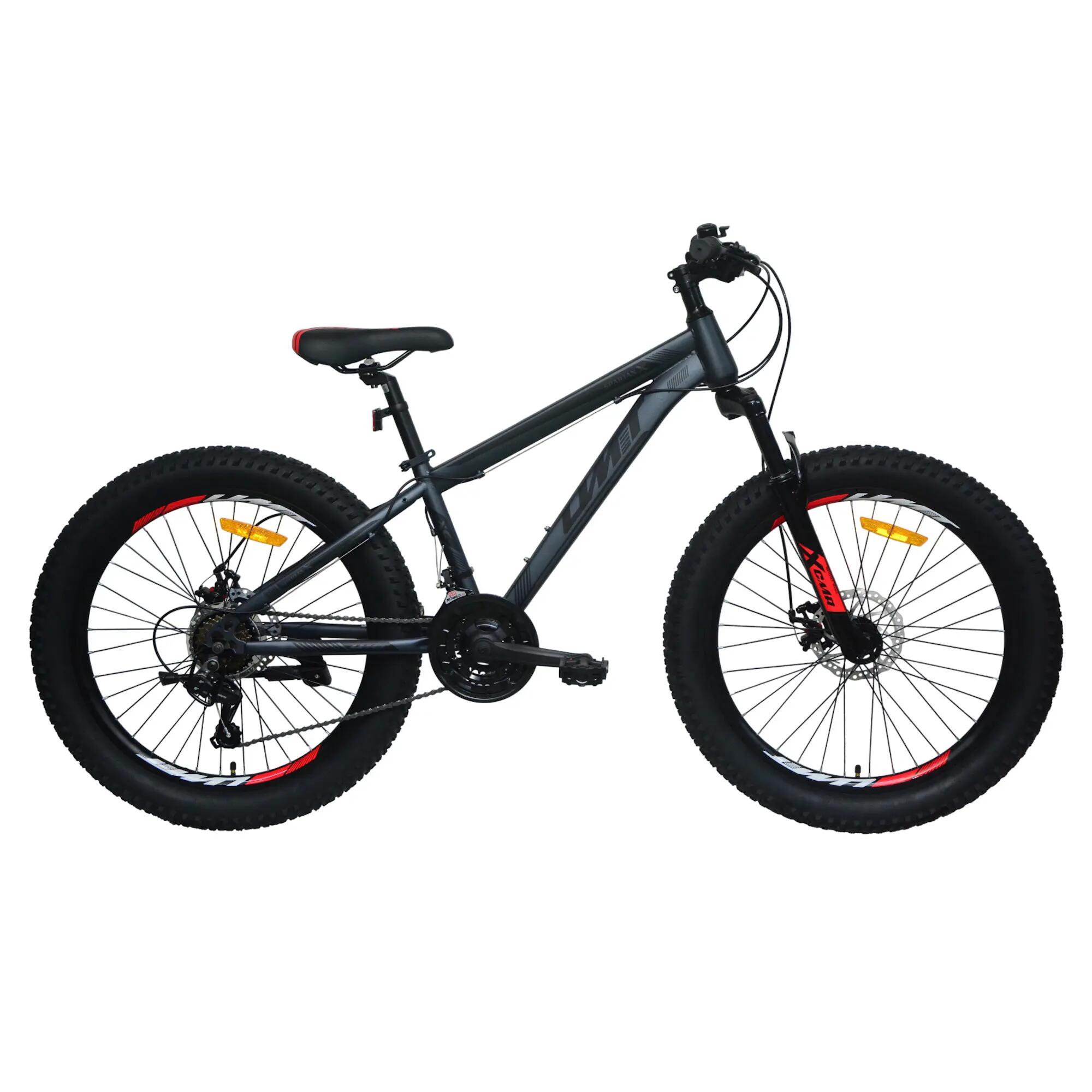 BICICLETA JUNIOR 24" UMIT SPARTAN X 24 GRIS 2/3