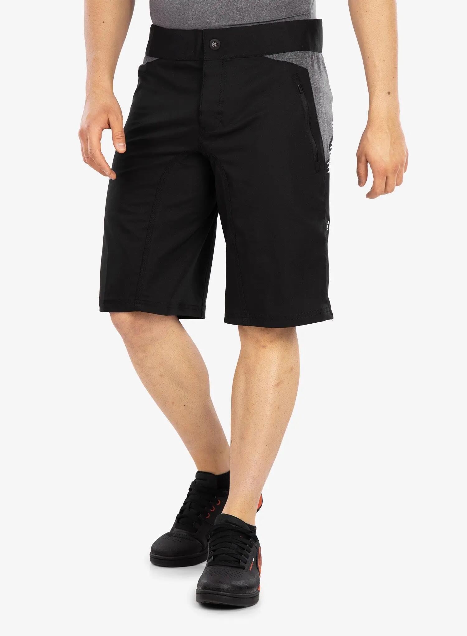 Wielershort Traze heren zwart 5/7