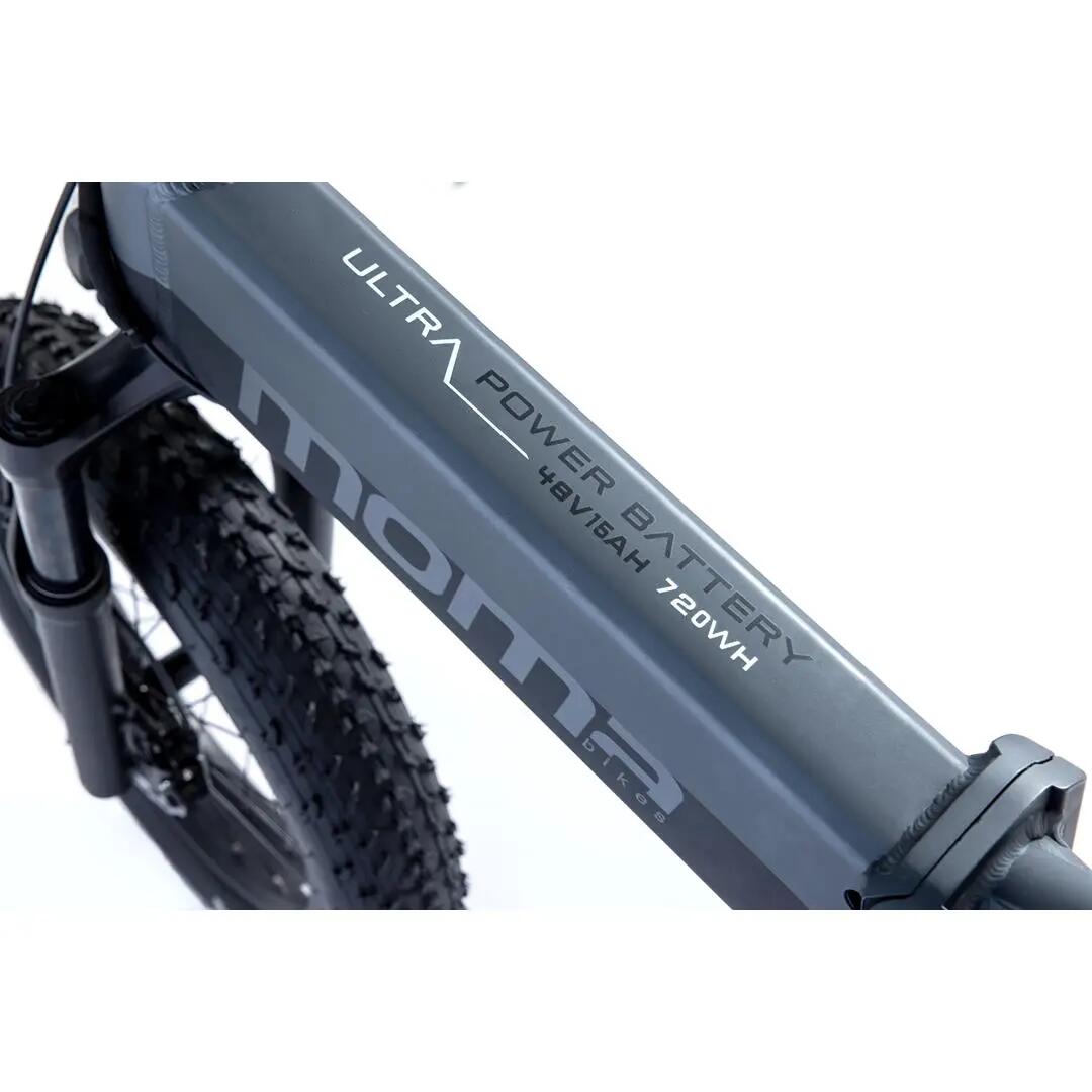 FATBIKE 20PRO Bicicletta elettrica pieghevole - Doppie Sospensione 7/15