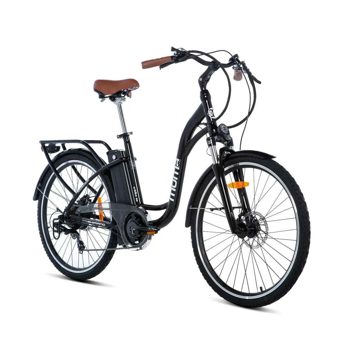 Vélo Électrique de ville 28" | Aluminium | Shimano 7V | Batterie 36V 16Ah 10/11