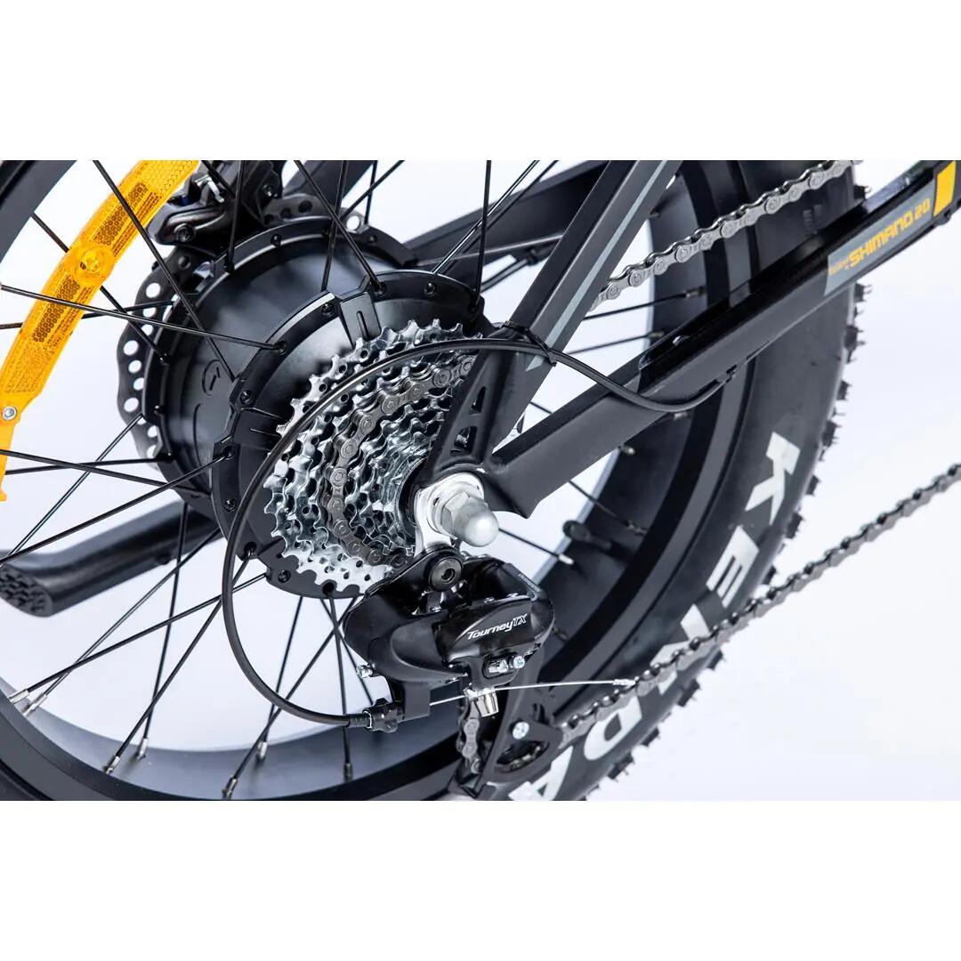 FATBIKE 20PRO Bicicletta elettrica pieghevole - Doppie Sospensione 3/15
