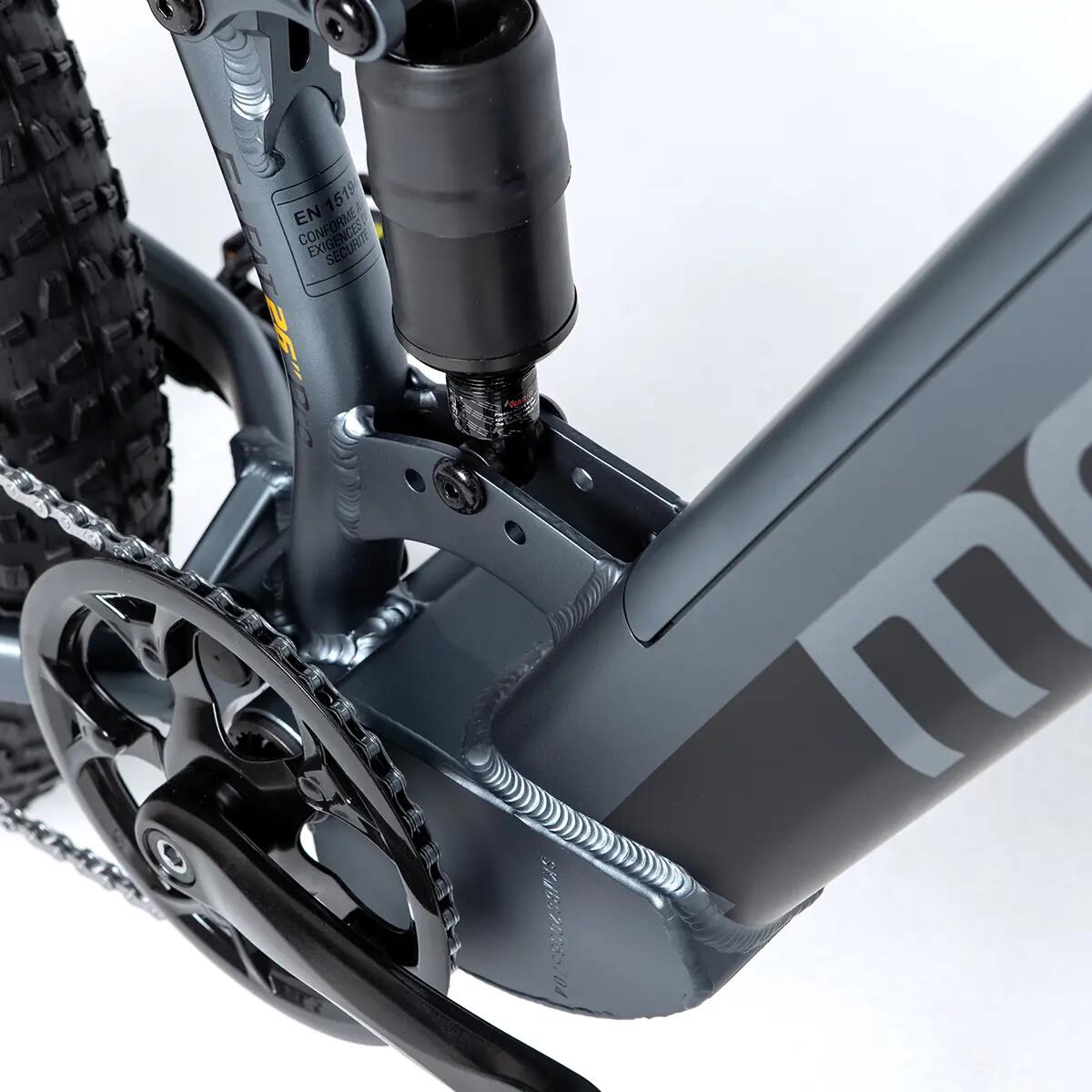 FATBIKE Electrica Full-Suspension 26PRO - 26" MTB 13/15