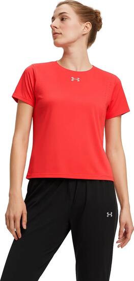 Maglietta Under Armour Velociti Pro arancione da donna