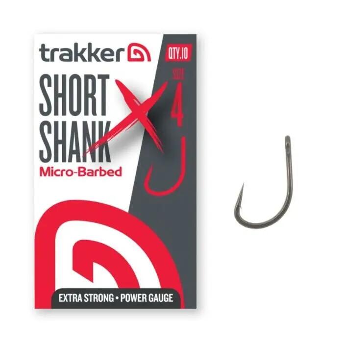 Trakker Short Shank XS Haken mit Mikro-Widerhaken 3/5