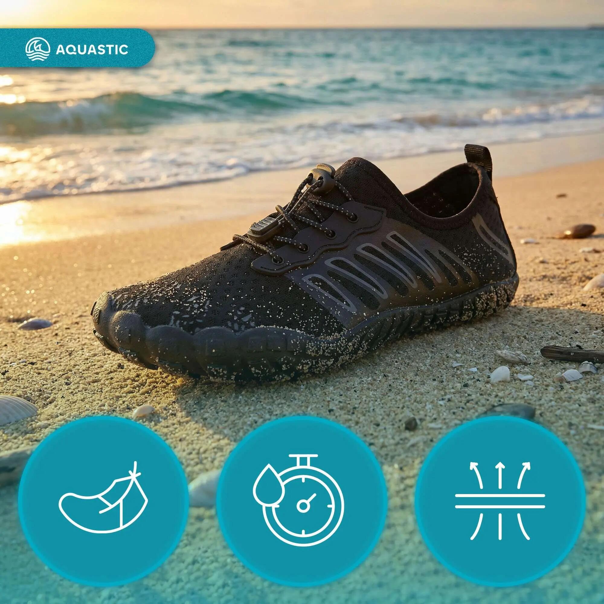 Chaussures aquatiques enfants AQUASTIC WS038 7/8