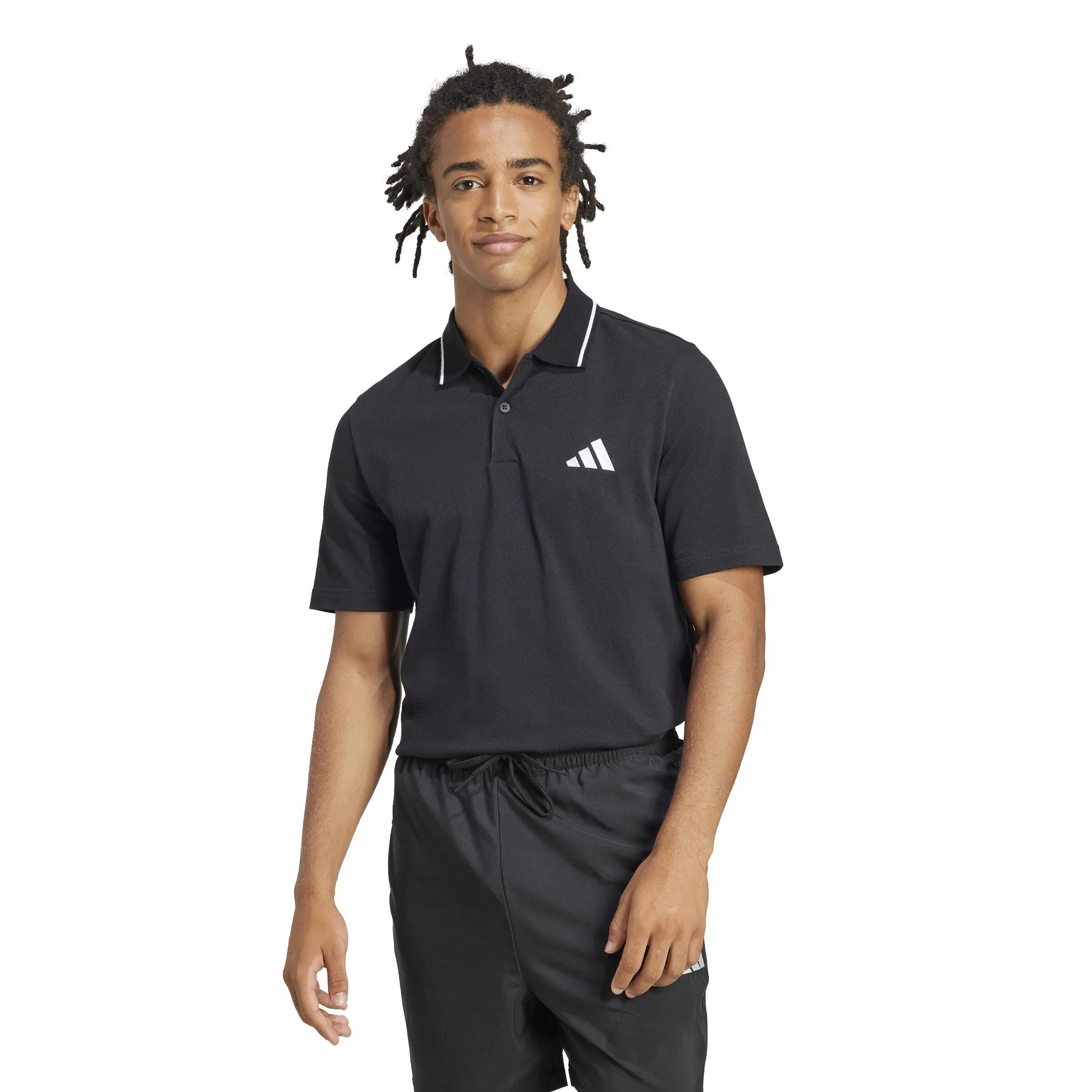 adidas Herren Polo Small Logo Piqué Poloshirt 2/11