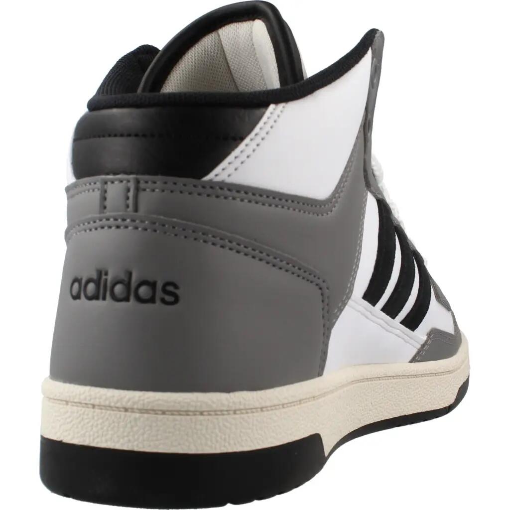 Chaussures sport Adidas Rapid Court montantes gris/noir/blanc 3/15