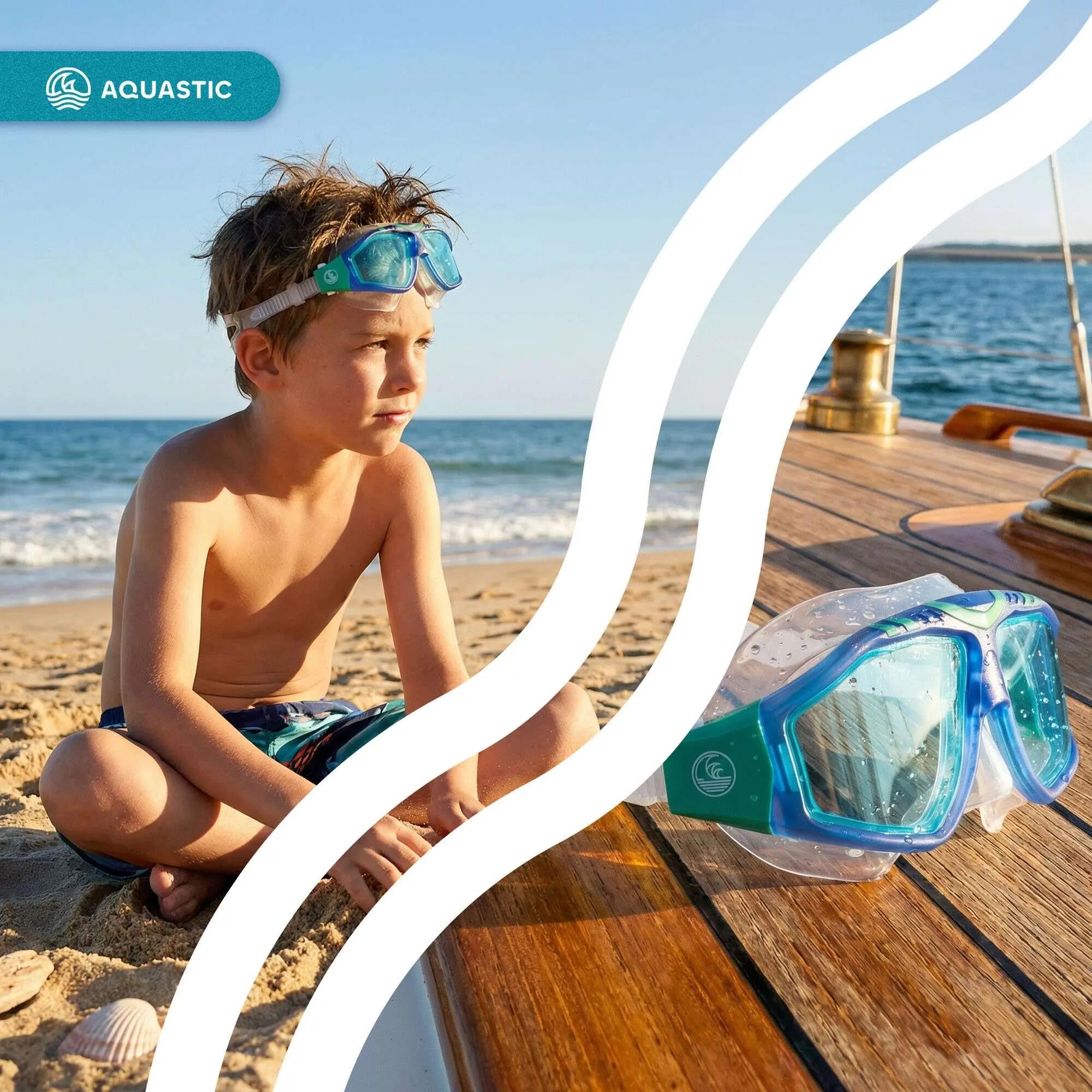 Masque de natation enfant AQUASTIC Mako Jr. 8/8