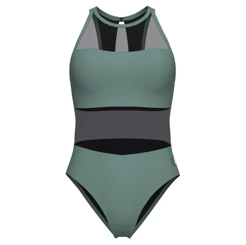 arena Badeanzug Mesh Panels Swimsuit Vent Back für Damen 7/10