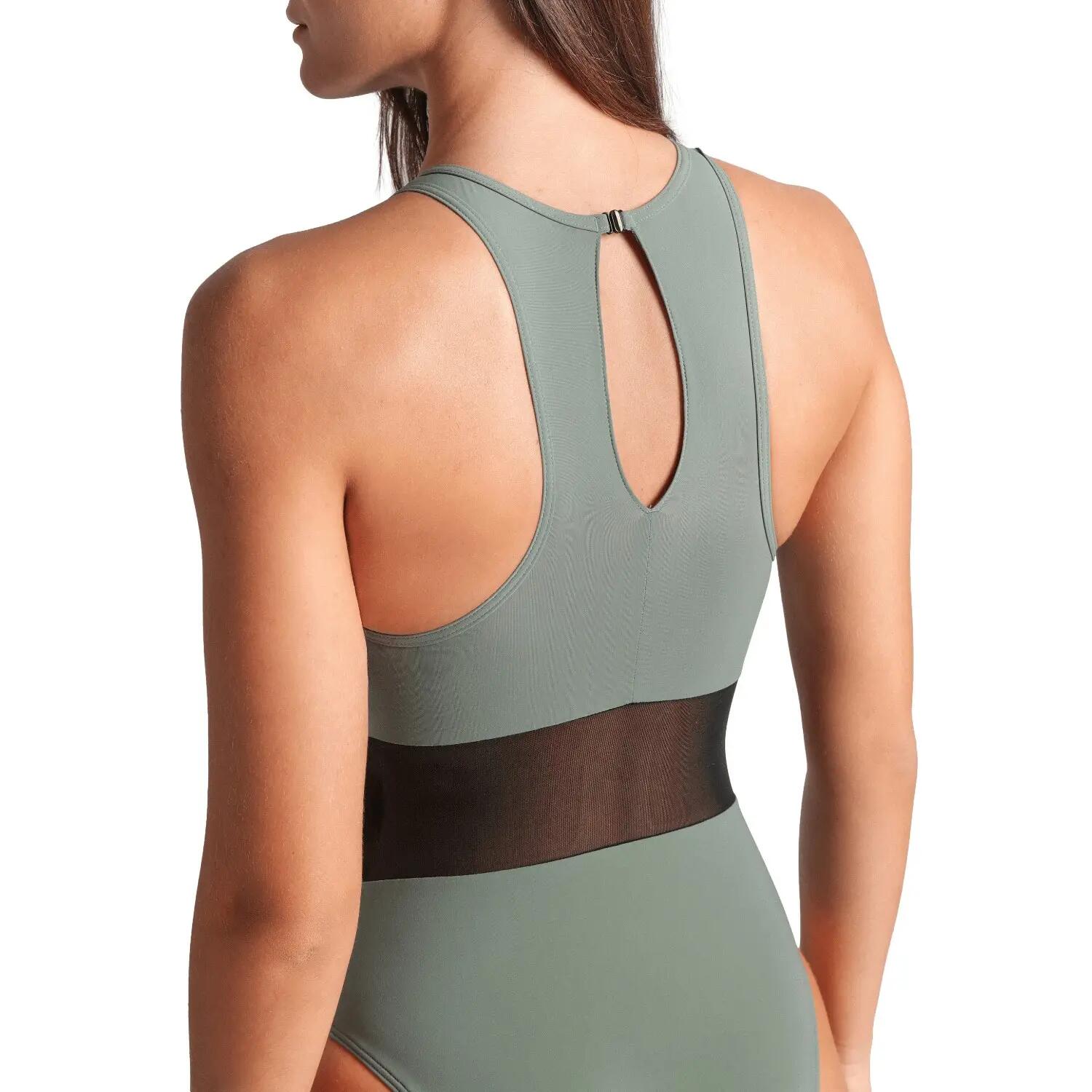 arena Badeanzug Mesh Panels Swimsuit Vent Back für Damen 4/10