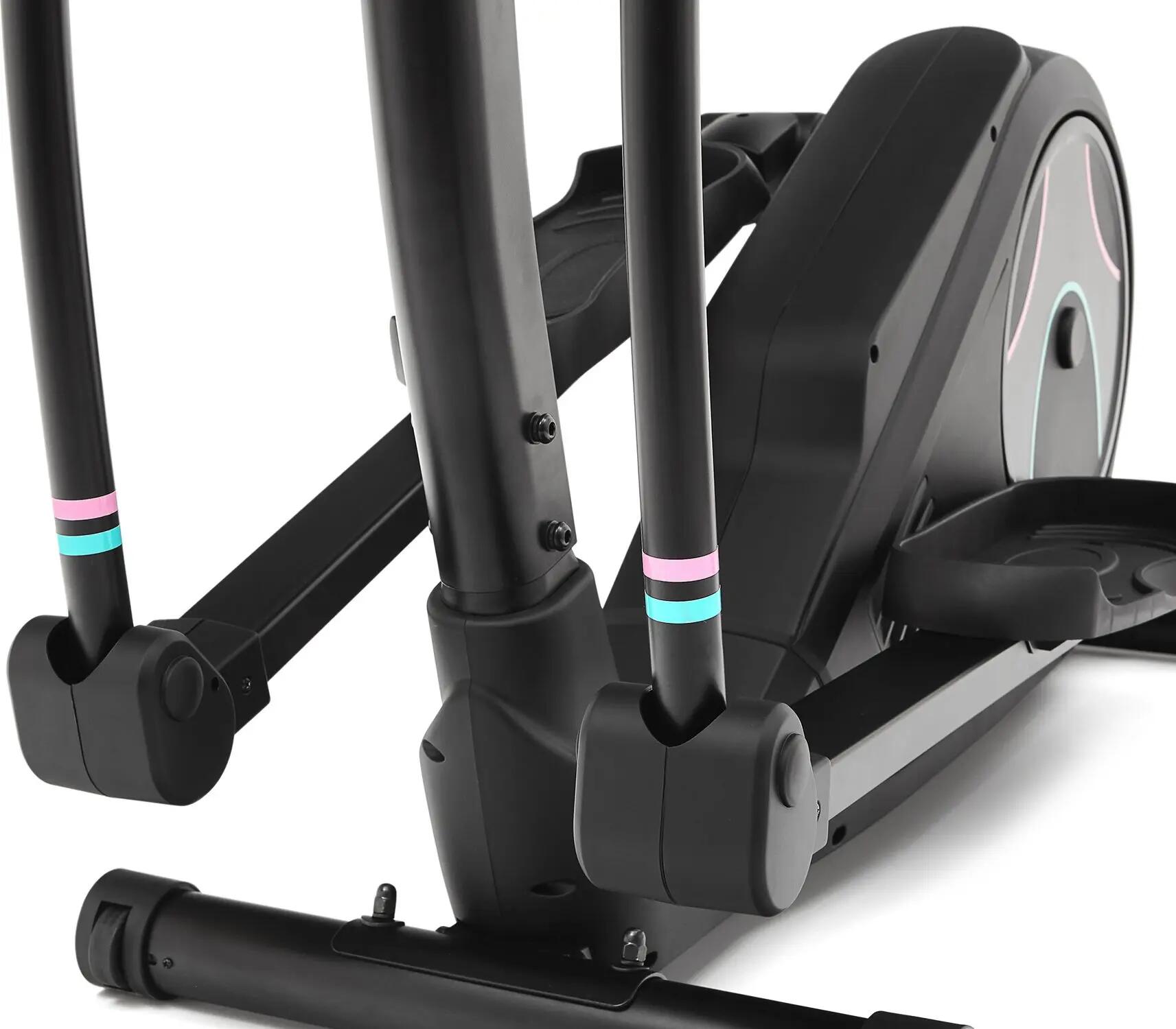 Vélo elliptique électromagnétique Zipro Heat WM connected et iConsole+ Kinomap 8/13
