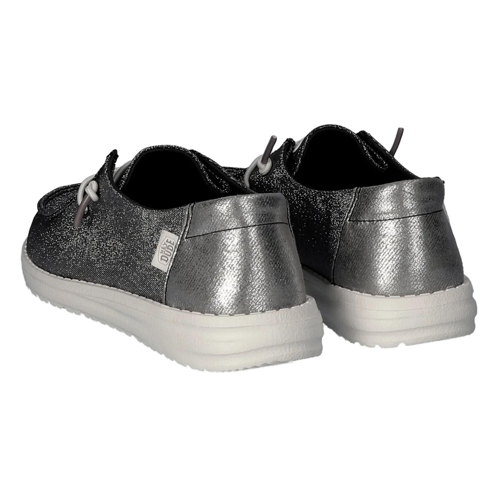 Slip-Ons mit Ziernähten Damen - Wendy Metallic Sparkle 3/5