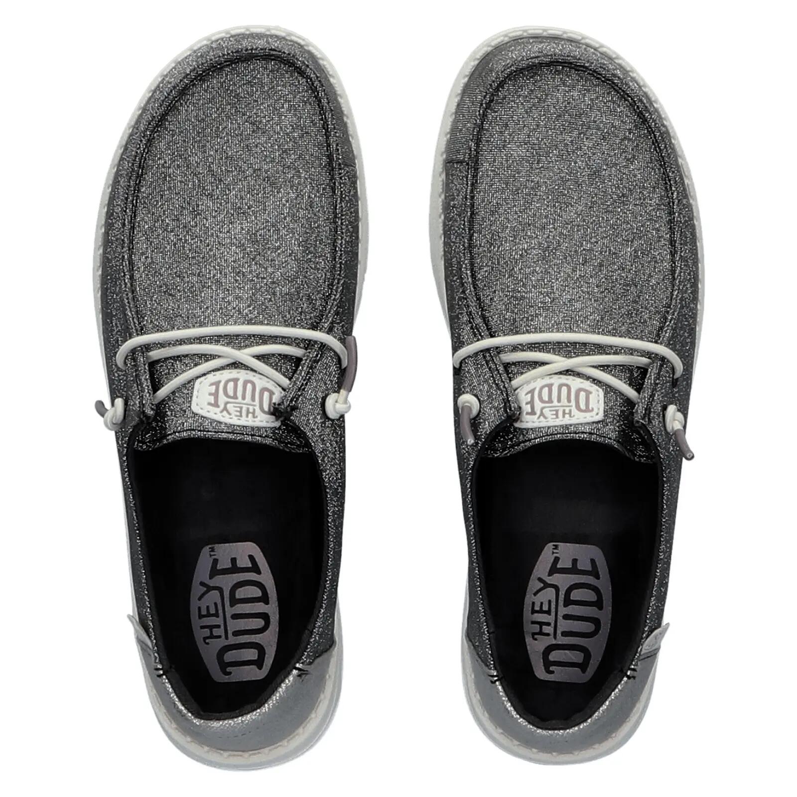 Slip-Ons mit Ziernähten Damen - Wendy Metallic Sparkle 2/5