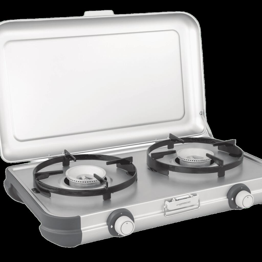 Campingaz Camping Kitchen 2 CV Double Burner Gas Stove