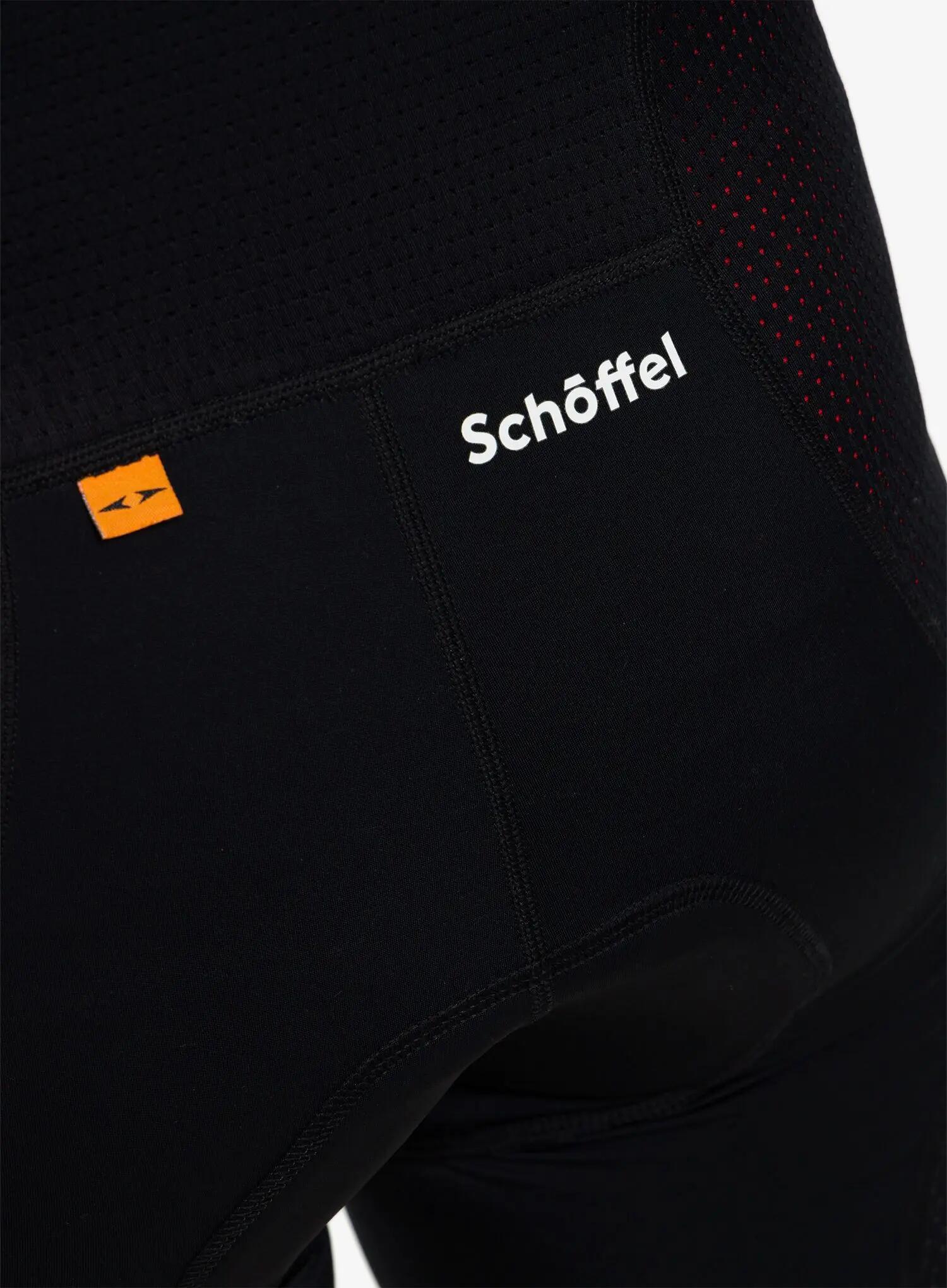 Schöffel Skin Pants Bib 8h M zwart maat 52 4/5