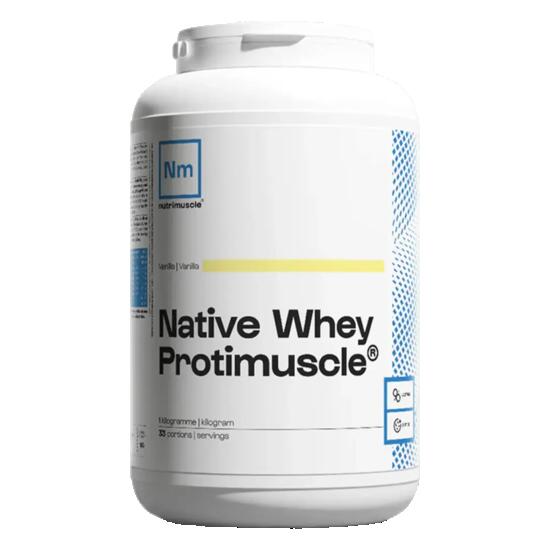Wei - Whey Native Protimuscle® (1 Kg) - Vanille