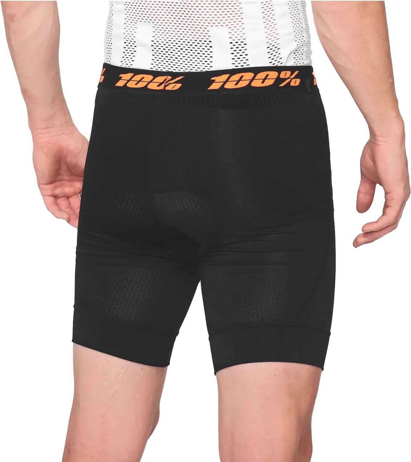 CRUX dubbele short voor heren Zwart 2/2