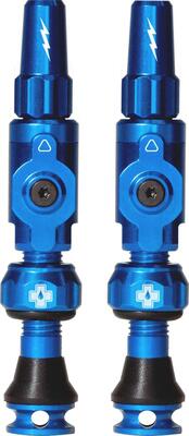 Valvole tubeless Big Bore Lite 65 mm blu