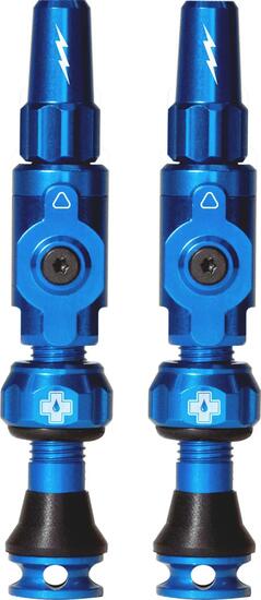 Unisex Wielrennen Tubeless Ventiel 30mm Hoge Luchtstroom Blauw Big Bore Lite