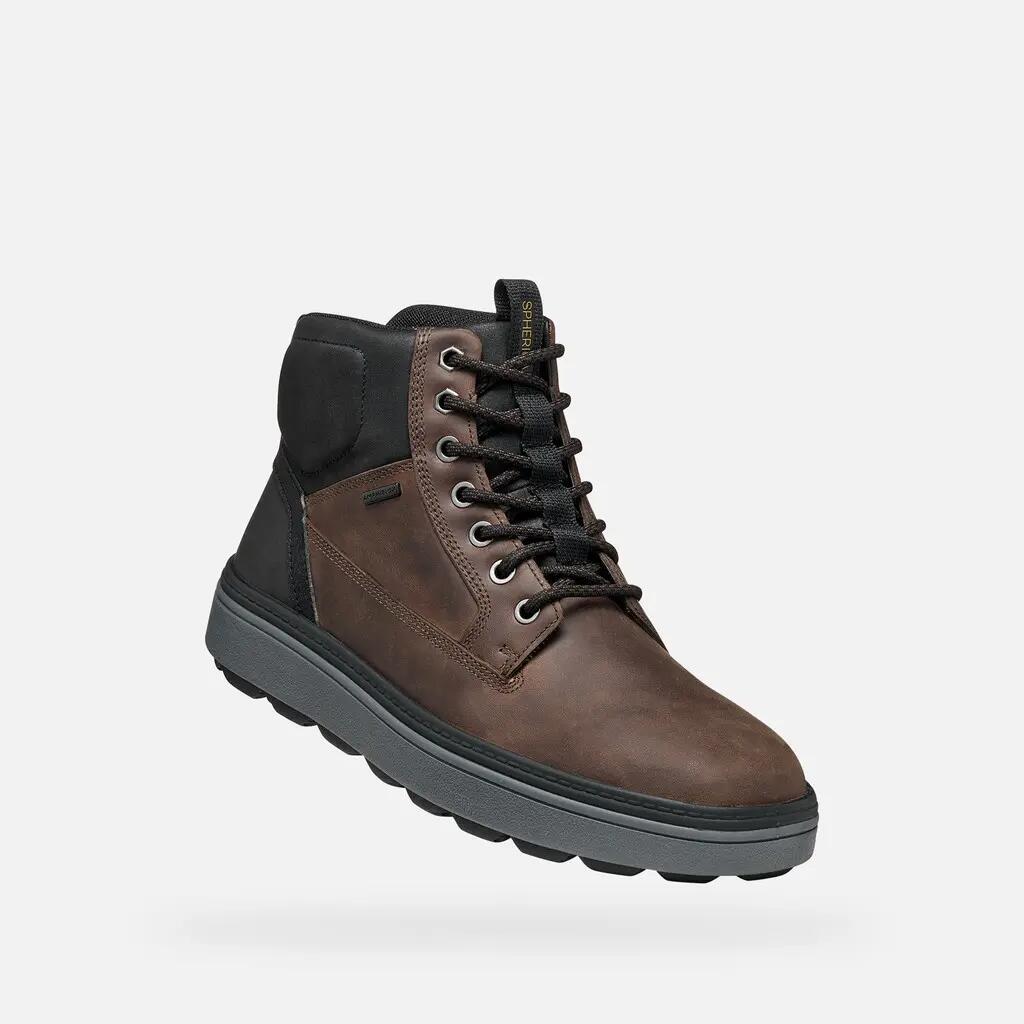 Bottes Homme U SPHERICA ECUB-1.1 B ABX Marron Foncé/Noir 6/7