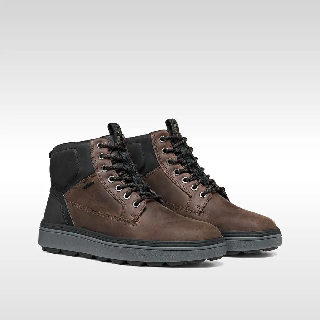 Bottes Homme U SPHERICA ECUB-1.1 B ABX Marron Foncé/Noir 3/7