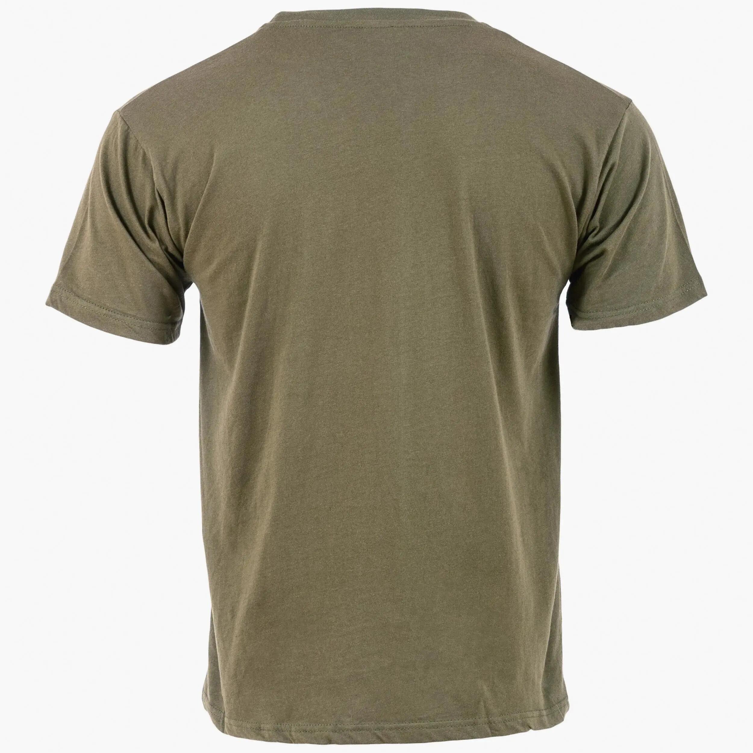 TACTICAL T-Shirt en coton pour randonnée - S - Vert 2/2