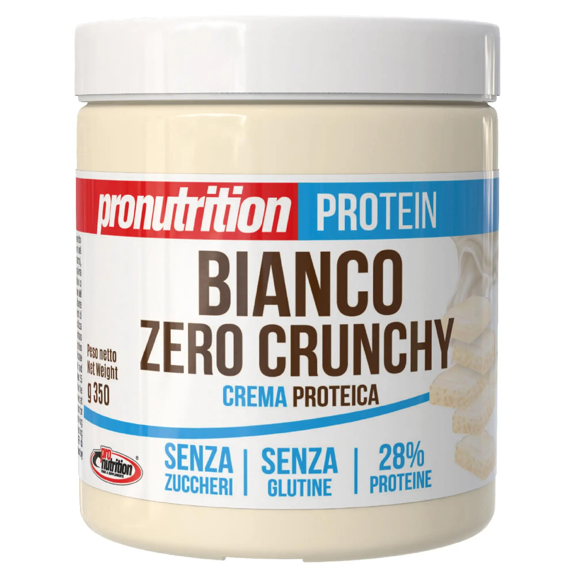 Pro Nutrition Crema Proteica Zero White Crunchy 350 g 2/7