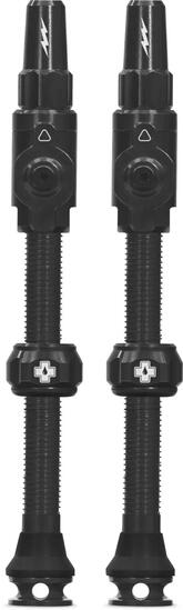 Schlauchlose Ventile Big Bore Lite 90mm Schwarz
