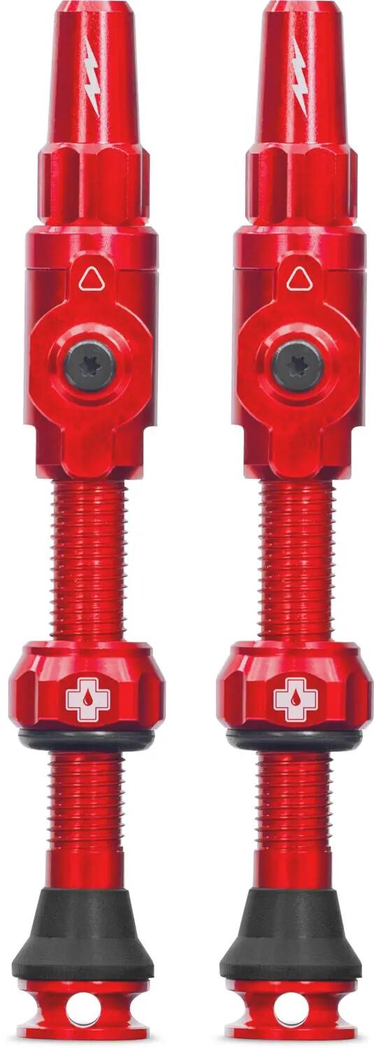 Schlauchlose Ventile Big Bore Lite 75mm Rot 1/3