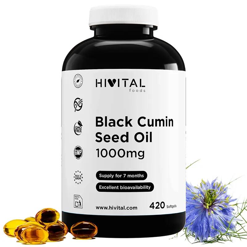 Black Cumin Oil 1000 mg | 420 softgels