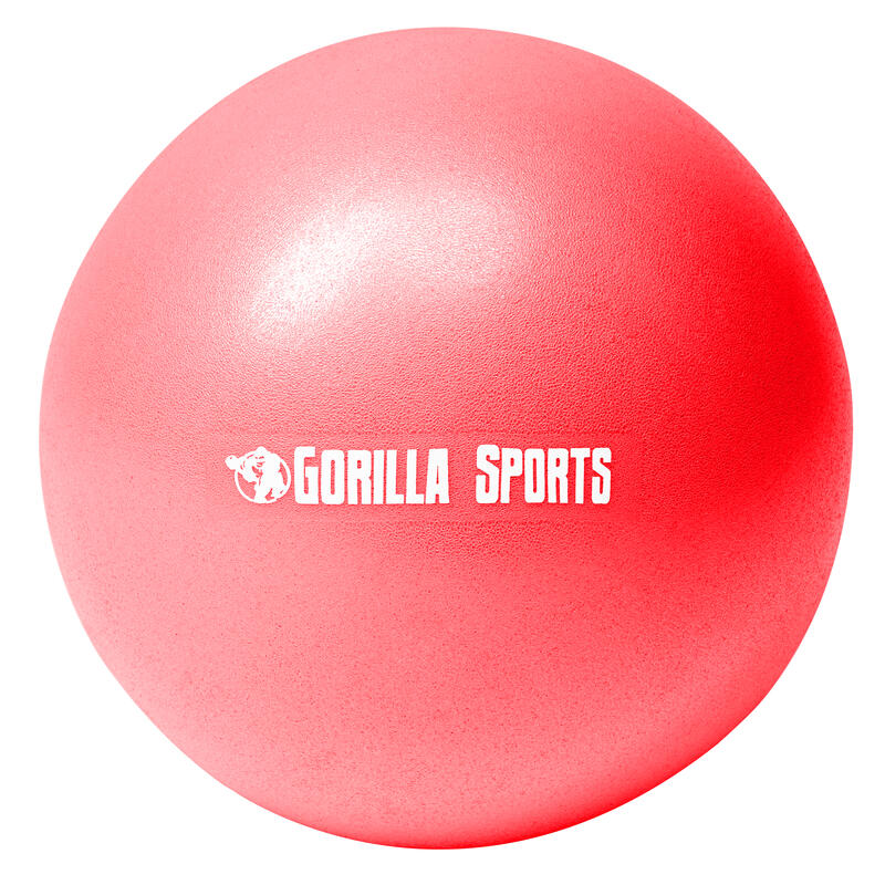 Gorilla Sports Mini Pilates Bal - 23 cm - Rood