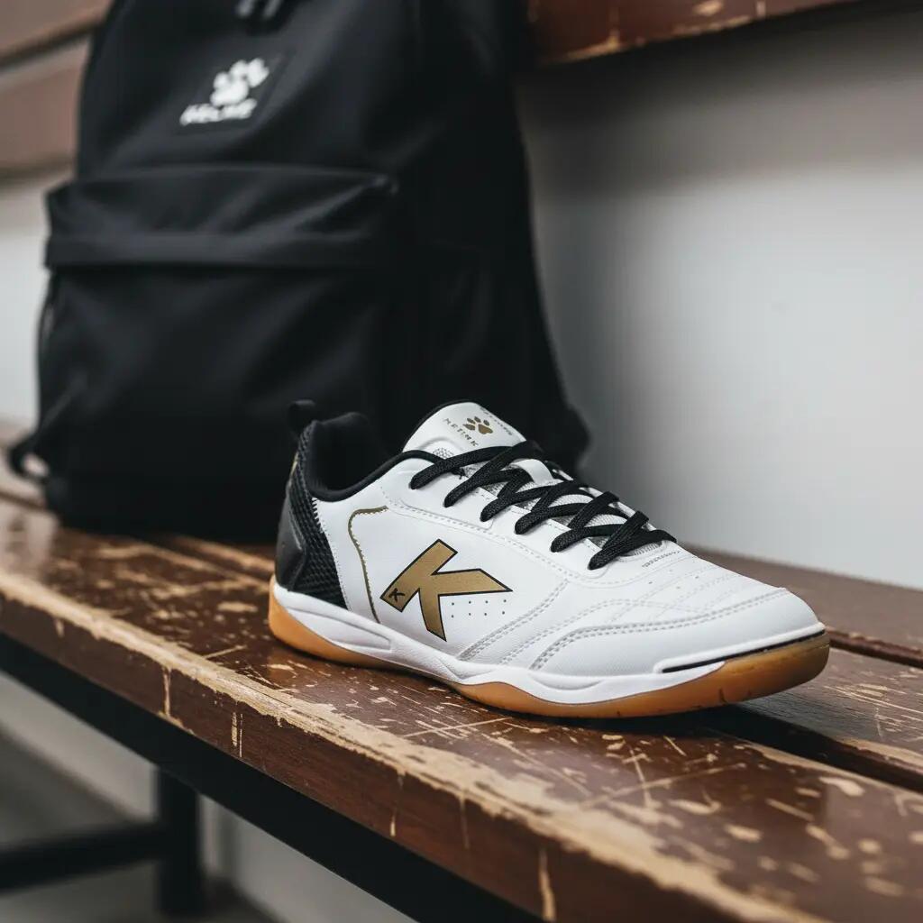 Kelme Zapatillas De Fútbol Sala Goleiro Blanco Negro Unisex 5/7