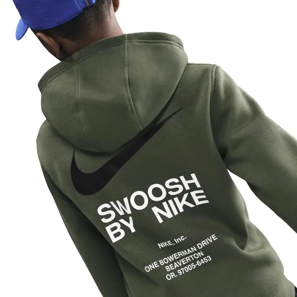 Nike Sportswear Club Fleece Athl Pullover con capucha BB - Unisex 4/4