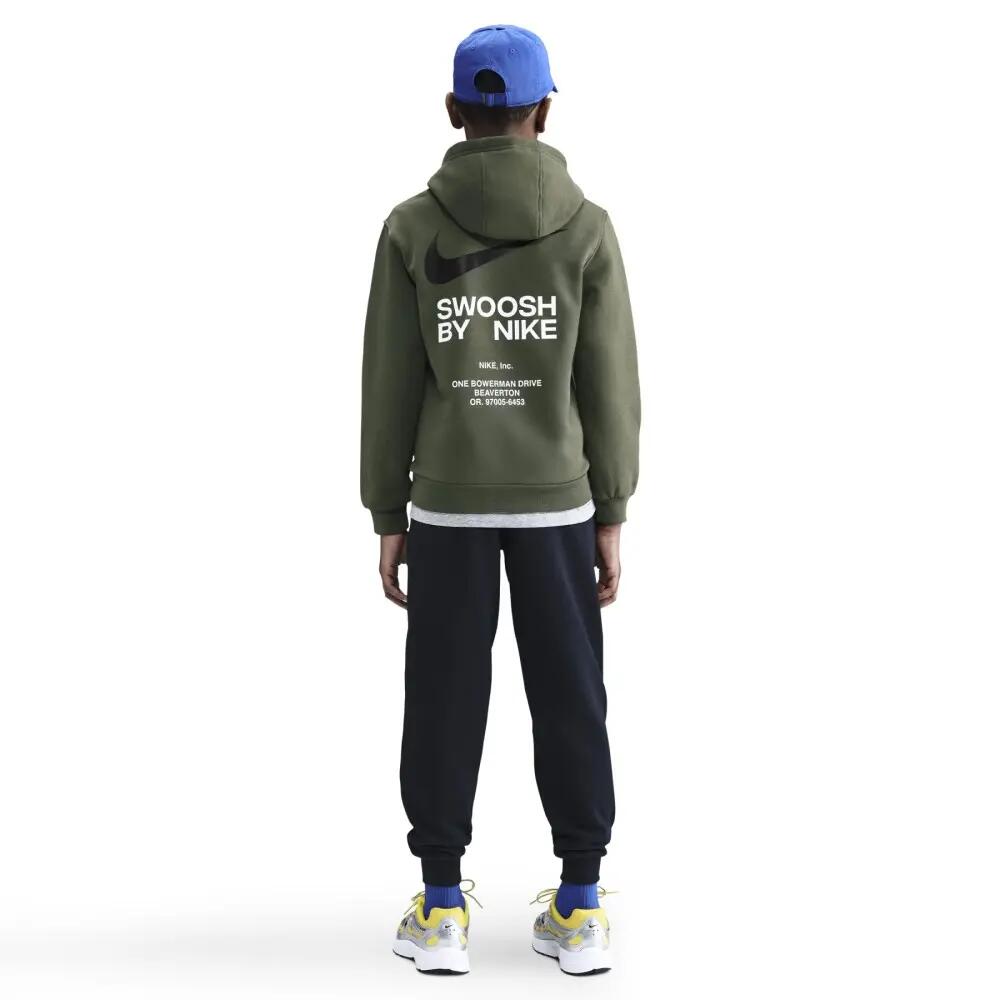 Nike Sportswear Club Fleece Athl Pullover con capucha BB - Unisex 2/4