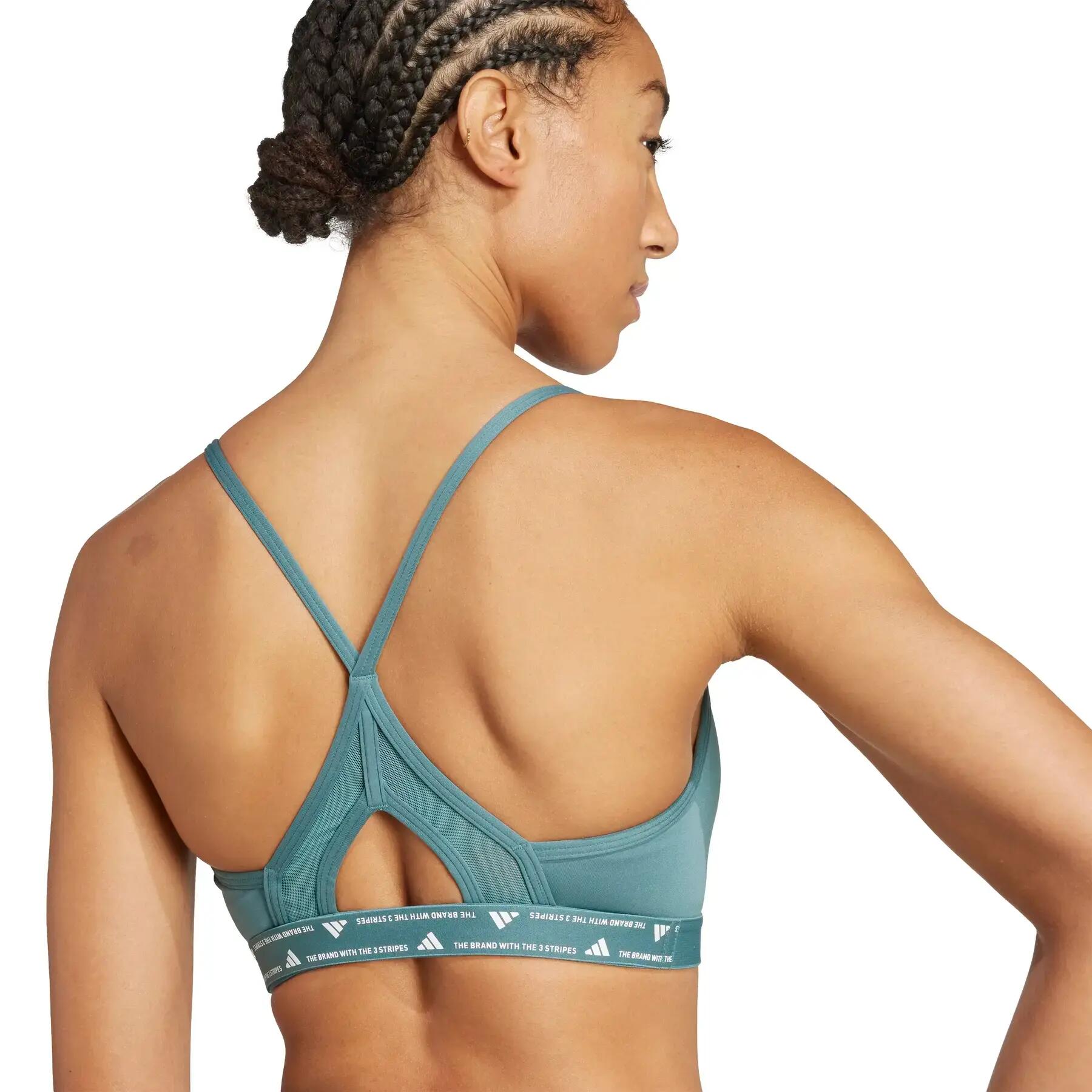 Brassière femme adidas AeroReact 3 Stripes 7/7
