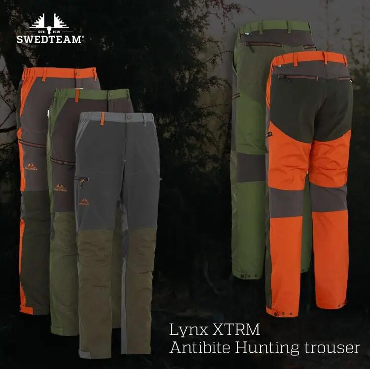 Swedteam Lynx XTRM Pantalon de chasse anti-insectes noir pour femmes 2/3