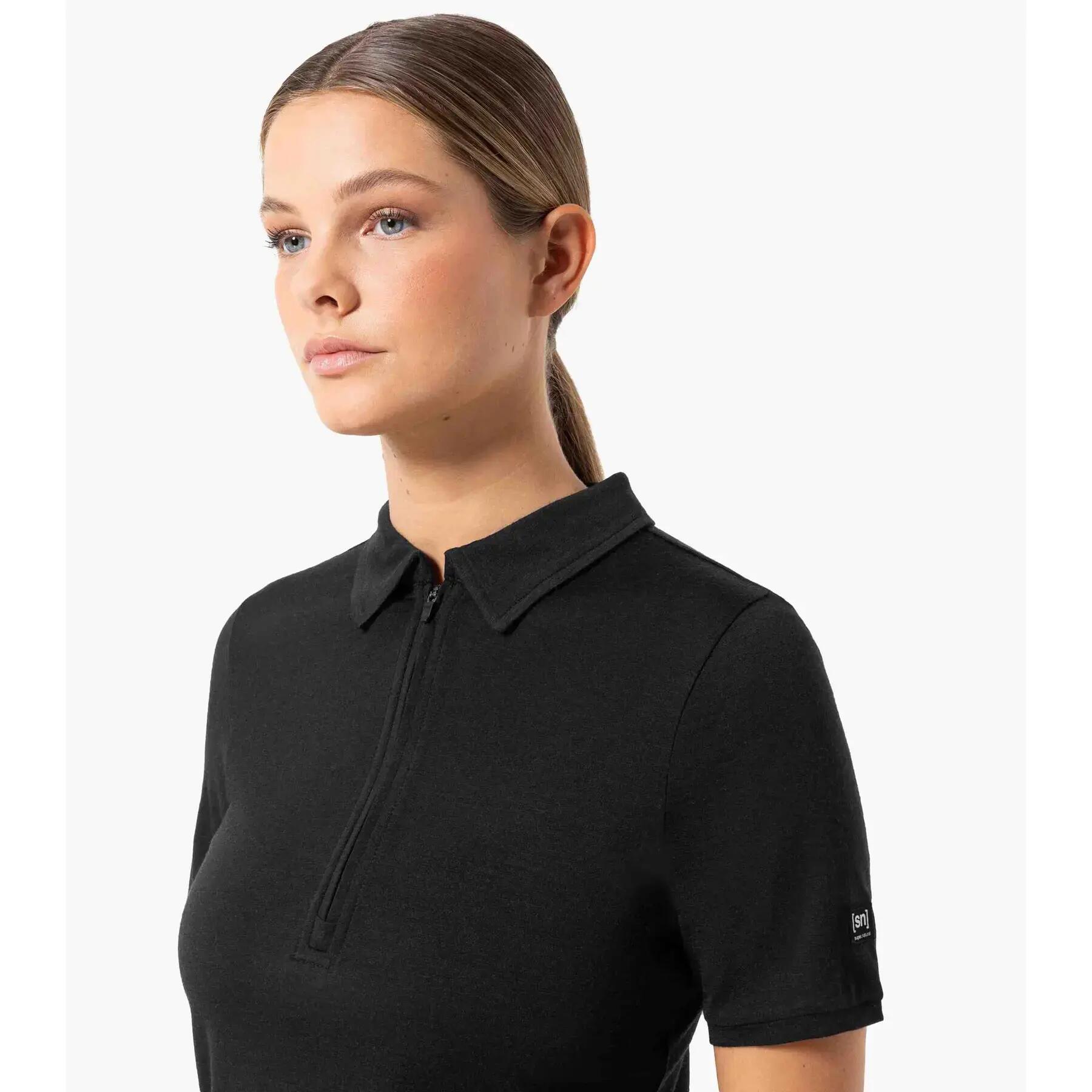 Polo zippé femme super.natural 5/5