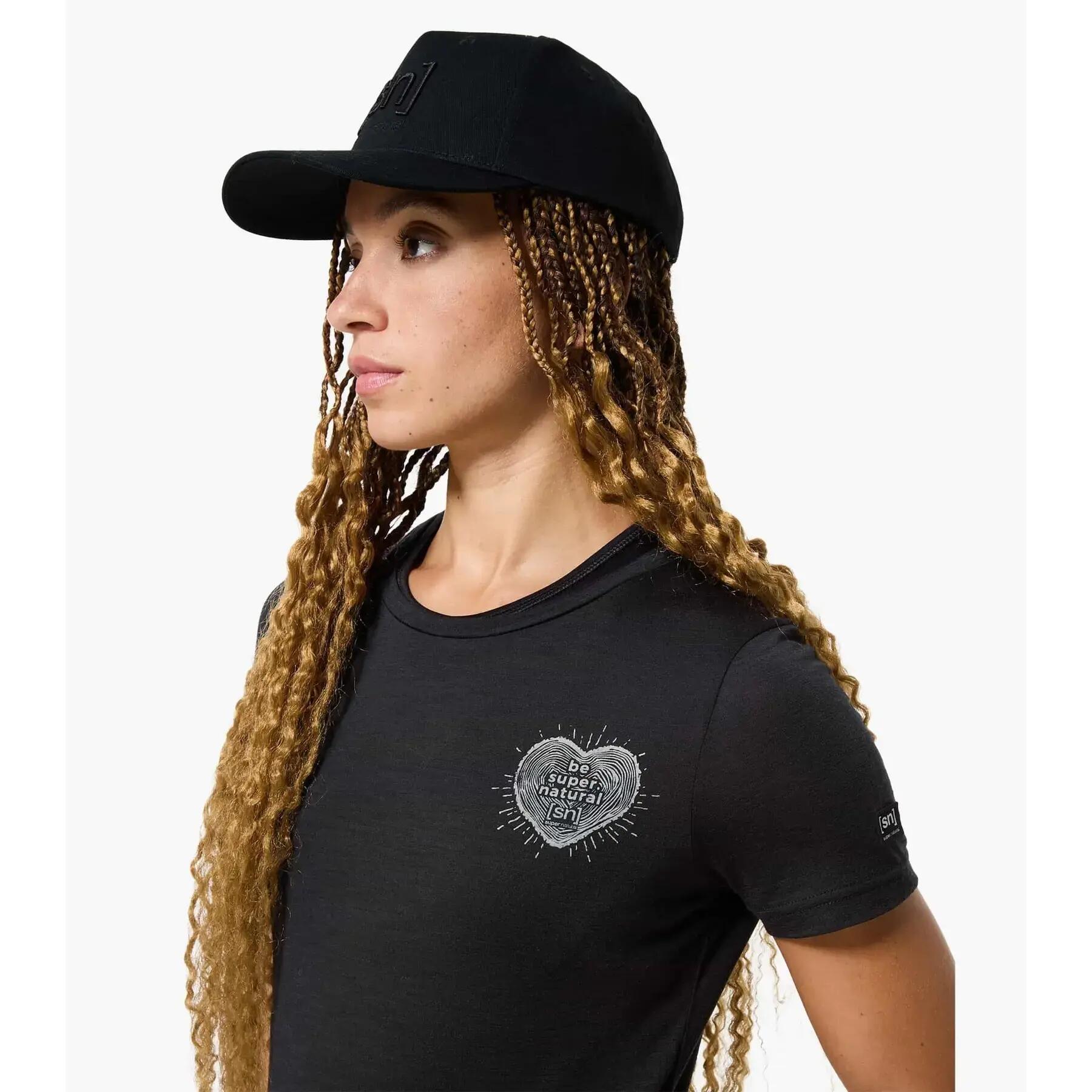 T-shirt damski super.natural Little Heartwood 5/7