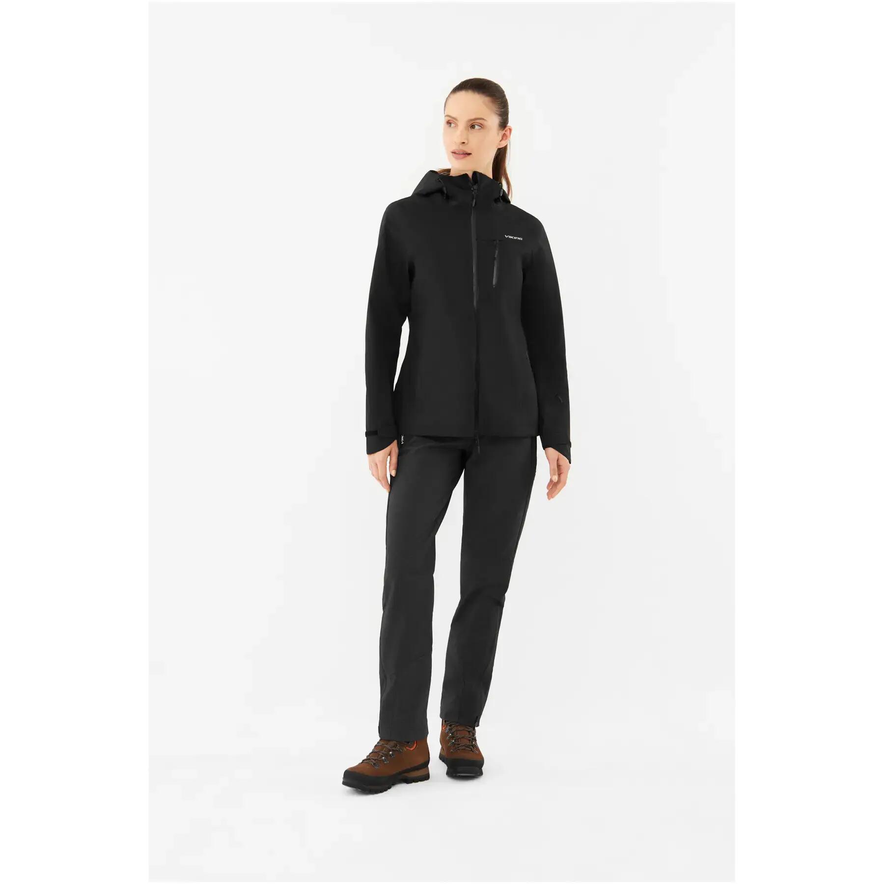 Damen Jacke VIKING Trek Pro 2.5 schwarz 3/5