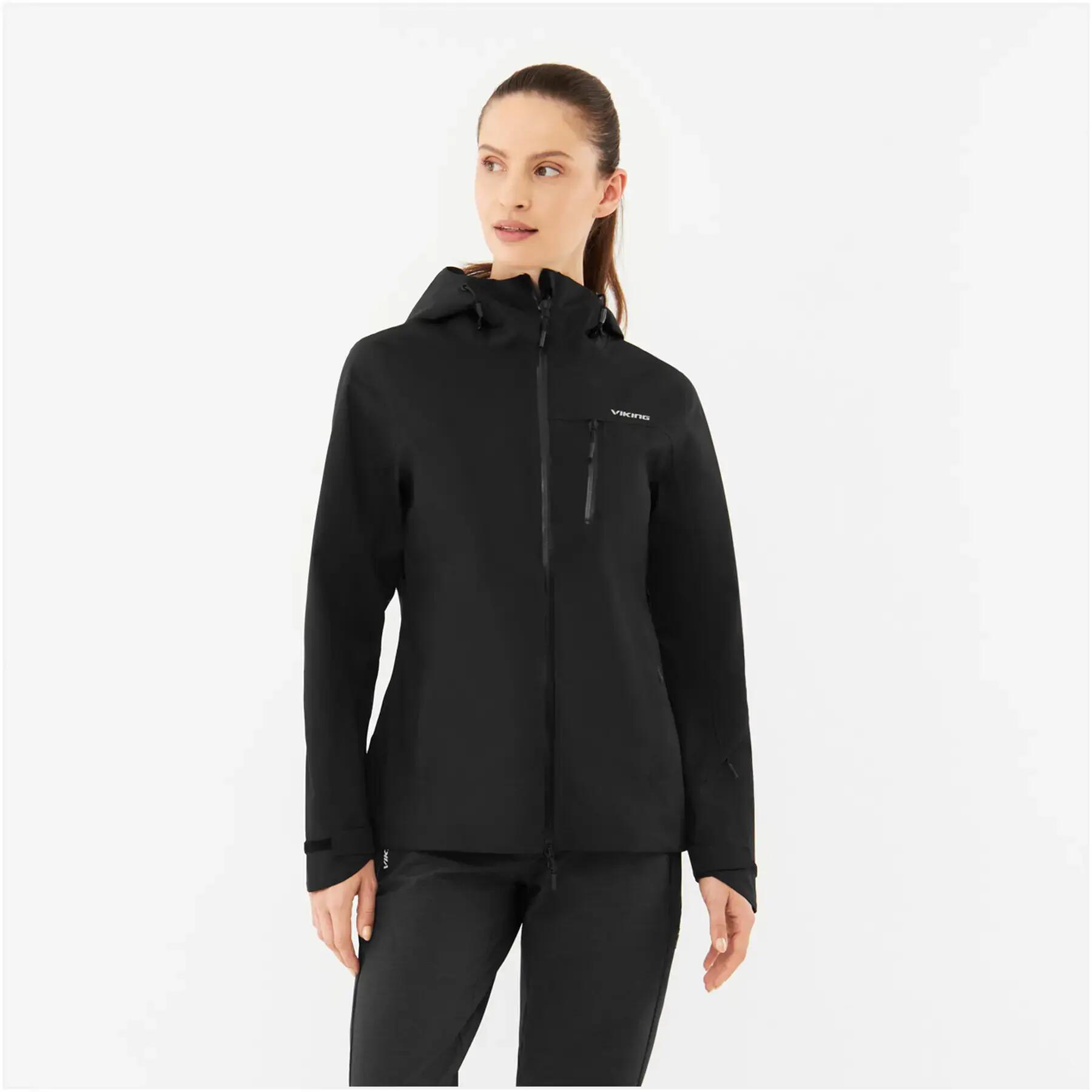Damen Jacke VIKING Trek Pro 2.5 schwarz 2/5