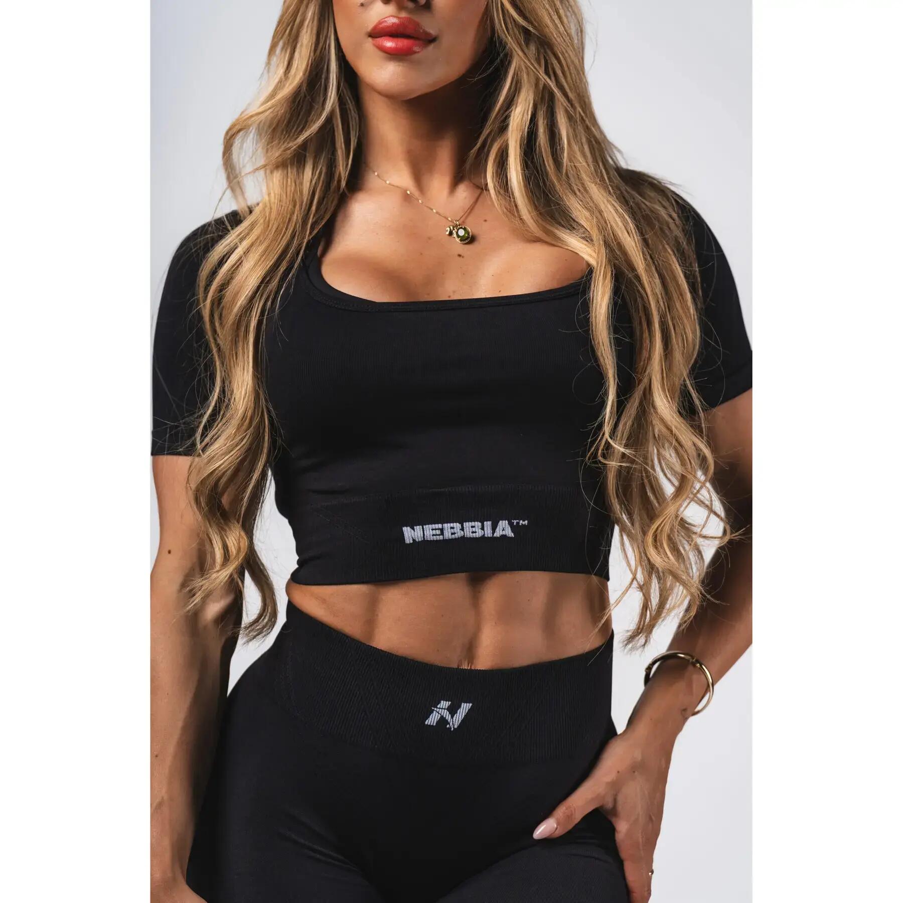 T-shirt damski Nebbia Flow Seamless Shaping 5/5