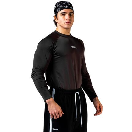 T-shirt manches longues Nebbia Power Seamless